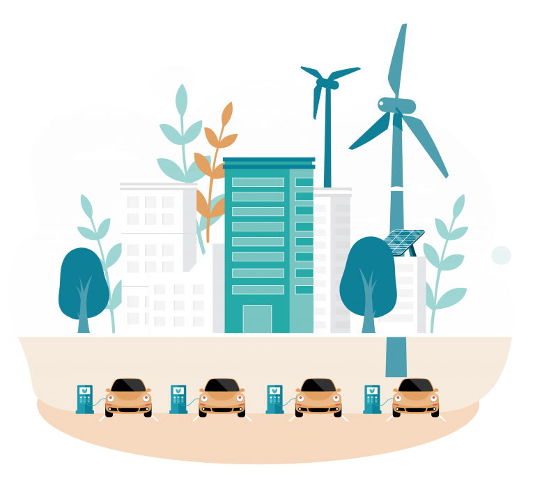 Instalación de punto de recarga en empresas Landing page serenovables